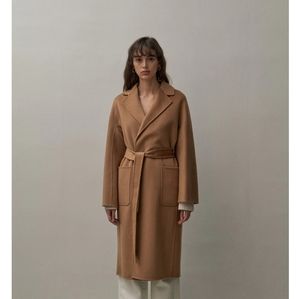 The curated classic coat camel